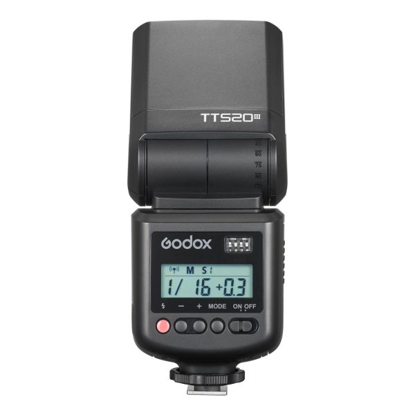 Godox TT520III Manual Flash – 16-Channel Wireless Speedlite for DSLR & Mirrorless Cameras
