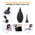 K&F Concept 9-in-1 Camera Cleaning Kit – Multi-Purpose Lens & Sensor Cleaning Set (KF.2147) - Image 7