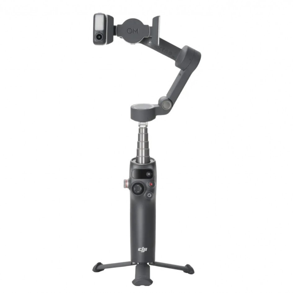 gsmarena_002 DJI Osmo Mobile 8 3-Axis Smartphone Gimbal with 360° Rotation & Built-in Tracking Light - Image 1