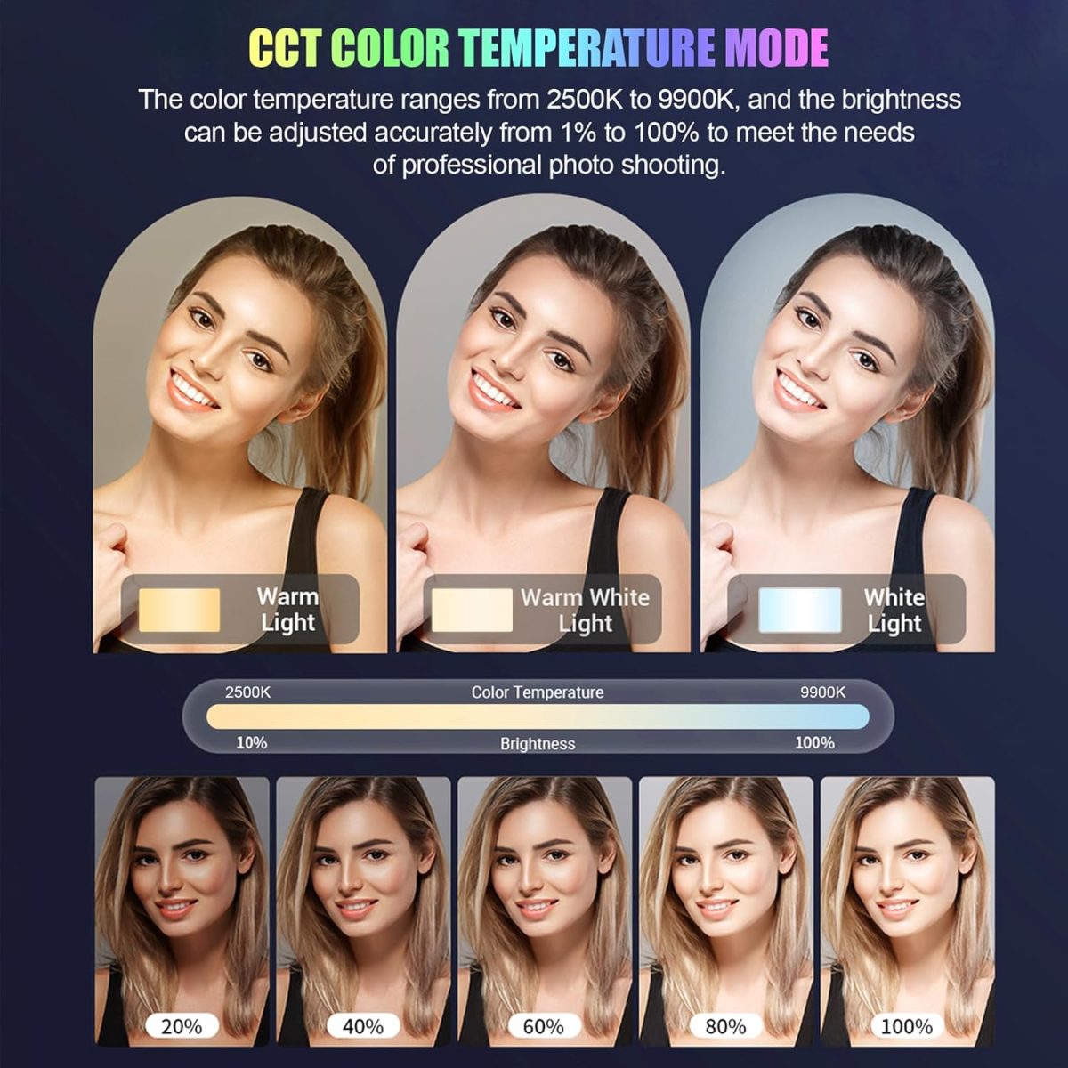 NiceFoto TC-225 RGB LED Pocket Video Light - Image 3