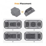 K&F Concept Alpha 10L Camera Sling Bag (Black) – Urban Wander 01 Shoulder Bag for DSLR/Mirrorless Cameras & DJI Drones (KF13.157V1) - Image 6