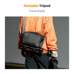 K&F Concept Alpha 10L Camera Sling Bag (Black) – Urban Wander 01 Shoulder Bag for DSLR/Mirrorless Cameras & DJI Drones (KF13.157V1) - Image 4