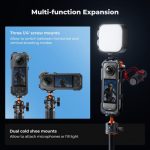 K&F Concept Insta360 X5 Camera Cage Aluminum Frame (KF31.182) - Image 7