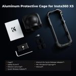 K&F Concept Insta360 X5 Camera Cage Aluminum Frame (KF31.182) - Image 2