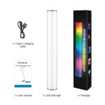 PULUZ 30cm Photo Handheld Full Color RGB Stick Light Magnetic LED Fill Light - Image 2