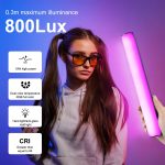 PULUZ 30cm Photo Handheld Full Color RGB Stick Light Magnetic LED Fill Light - Image 5