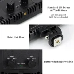 FX Studio 50W RGB LED Panel with Dual Battery Kit & Charger LED800RGB - Image 4