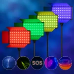 FX Studio 50W RGB LED Panel with Dual Battery Kit & Charger LED800RGB - Image 3