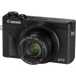 Canon PowerShot G7 X Mark III black digital camera with tilting vlogging screen