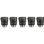 NiSi AUREUS PRIME T1.4 Full-Frame/VV Cinema 5-Lens Kit (ARRI PL)