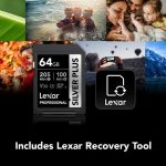 Lexar 64GB Professional SILVER PLUS UHS-I SDXC Memory Card - Image 7