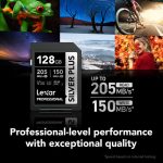 Lexar 128GB Professional SILVER PLUS UHS-I SDXC Memory Card - Image 11