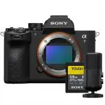 Sony A7 V Mirrorless Camera – Pre-Order Bundle with Free 128GB TOUGH SD Card & ECM-S1 Wireless Mic