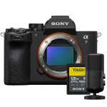 Sony A7 V Mirrorless Camera – Pre-Order Bundle with Free 128GB TOUGH SD Card & ECM-S1 Wireless Mic