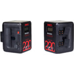 SWIT PB-S220S 14.4V 220Wh Multi D-Tap Heavy-Duty Digital Battery (V-Mount) - Image 3