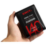 SWIT MINO-S140 140Wh Pocket Battery with D-Tap and USB Outputs (V-Mount) - Image 2