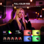 PHOTOOLEX 15W RGB Panel Light with App Control - Image 9