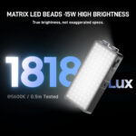 PHOTOOLEX 15W RGB Panel Light with App Control - Image 4