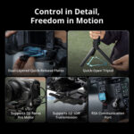 DJI RS 5 Gimbal Combo Kit with AI Tracking Module & Briefcase Handle - Image 4