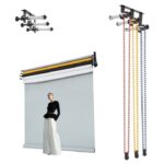 Generic Backdrop Wall Mount 3 Roller Support System - Image 3
