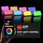 PHOTOOLEX Matrix 7 -7''Panel Light RGB - Image 8