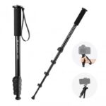 K&F Concept 63” Camera Monopod – 5-Section Aluminum (KF09.138)