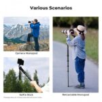 K&F Concept 63” Camera Monopod – 5-Section Aluminum (KF09.138) - Image 3