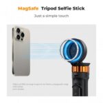 K&F Concept 63” Magnetic iPhone Tripod & Selfie Stick (KF09.139) - Image 8