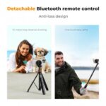 K&F Concept 63” Magnetic iPhone Tripod & Selfie Stick (KF09.139) - Image 6