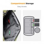 K&F Concept Alpha Camera Sling Bag 10L Waterproof Photography Shoulder Bag for DSLR Mirrorless Cameras and DJI Drones Green (KF13.157V2) - Image 5