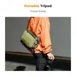 K&F Concept Alpha Camera Sling Bag 10L Waterproof Photography Shoulder Bag for DSLR Mirrorless Cameras and DJI Drones Green (KF13.157V2) - Image 4