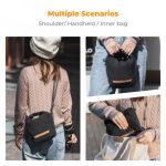 K&F Concept Small Camera Sling Bag Lightweight Crossbody & Inner Liner Camera Bag Black (KF13.168V2) - Image 6