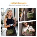 K&F Concept Small Lightweight Bag  Crossbody & Inner Liner Camera Bag for Protection and Versatility U11 Green (KF13.168V3) - Image 6