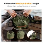 K&F Concept Small Lightweight Bag  Crossbody & Inner Liner Camera Bag for Protection and Versatility U11 Green (KF13.168V3) - Image 4