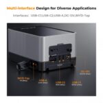 K&F Concept V99 Pro 99Wh PD100W V-Mount Battery – Black (KF28.0024V1) - Image 6