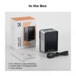 K&F Concept V99 Pro 99Wh PD100W V-Mount Battery – Black (KF28.0024V1) - Image 2