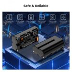 K&F Concept 2-Pack NP-F550 Battery & Charger Set (KF28.0046) - Image 4