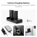 K&F Concept 2-Pack NP-F550 Battery & Charger Set (KF28.0046) - Image 3