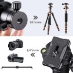 K&F Concept Camera Tripod Ball Head with Quick Release & Spirit Level (KF31.029V3) - Image 6
