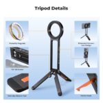 K&F Concept Magnetic Phone Tripod Stand for iPhone (KF31.139) - Image 5