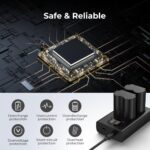 K&F Concept Dual Battery Charger NP-W235 (KF-28.0019V1) - Image 3
