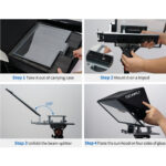 FeelWorld TP16 Folding Teleprompter with Remote Control for Tablets - Image 9