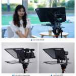 FeelWorld TP16 Folding Teleprompter with Remote Control for Tablets - Image 7
