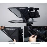 FeelWorld TP16 Folding Teleprompter with Remote Control for Tablets - Image 3