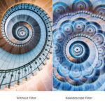 K&F Concept 82mm Kaleidoscope Effect Filter with Three Vacuum Cleaning Cloths (KF01.2490) - Image 5