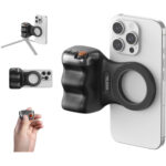 TELESIN Fun Shot Magnetic Grip (Black) P5-MP-001B - Image 8