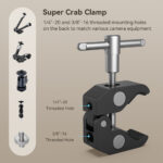 SmallRig Crab-Shaped Clamp & Magic Arm (11’’) 2732B - Image 6