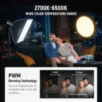 Neewer MS150B Bi-Color LED Video Light - Image 6