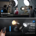 Neewer MS150B Bi-Color LED Video Light - Image 3