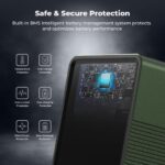 K&F Concept V99 Pro 99Wh PD100W V-Mount Battery – Army Green (KF28.0024V2) - Image 6